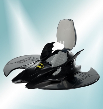 DC Super Powers Actionfiguren 3er Pack Batman, Bat-Copter & The Batwing (Gold Label) 13 cm